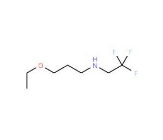 N-(3-ethoxypropyl)-N-(2,2,2-trifluoroethyl)amine - chemical structure image