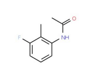 N-(3-Fluoro-2-methylphenyl)acetamide (CAS 322-33-8) - chemical structure image