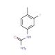 N-(3-fluoro-4-methylphenyl)urea - chemical structure image