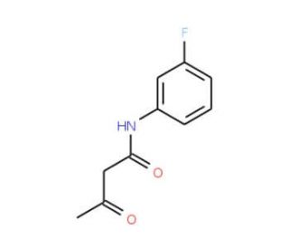 N-(3-fluorophenyl)-3-oxobutanamide - chemical structure image