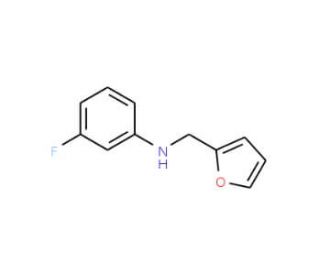 N-(3-fluorophenyl)-N-(2-furylmethyl)amine - chemical structure image