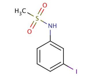 N-(3-iodophenyl)methanesulfonamide - chemical structure image