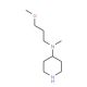 N-(3-Methoxypropyl)-N-methylpiperidin-4-amine - chemical structure image