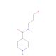 N-(3-methoxypropyl)piperidine-4-carboxamide - chemical structure image
