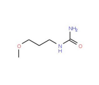 N-(3-methoxypropyl)urea (CAS 1119-61-5) - chemical structure image
