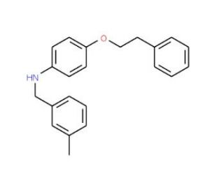 N-(3-Methylbenzyl)-4-(phenethyloxy)aniline - chemical structure image