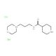N-[3-(morpholin-4-yl)propyl]piperidine-4-carboxamide dihydrochloride - chemical structure image