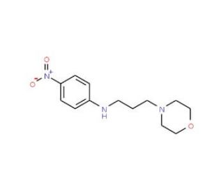 N-(3-Morpholin-4-ylpropyl)-N-(4-nitrophenyl)amine - chemical structure image