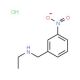 N-(3-nitrobenzyl)ethanamine hydrochloride - chemical structure image