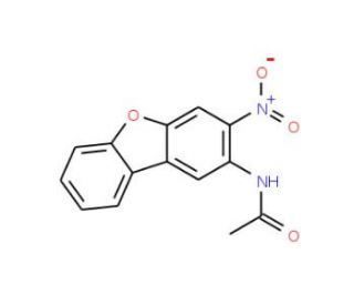 N-(3-Nitrodibenzo[b,d]furan-2-yl)acetamide - chemical structure image