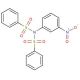 N-(3-nitrophenyl)-N-(phenylsulfonyl)benzenesulfonamide - chemical structure image