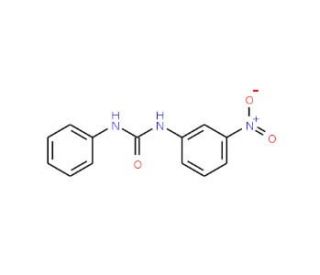 N-(3-nitrophenyl)-N&prime;-phenylurea (CAS 2000-54-6) - chemical structure image