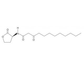 N-3-oxo-dodecanoyl-L-Homoserine lactone (CAS 168982-69-2) - chemical structure image
