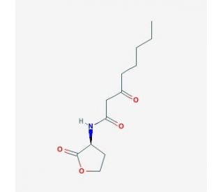 N-3-oxo-octanoyl-L-Homoserine lactone (CAS 147795-39-9) - chemical structure image