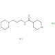 N-(3-piperidin-1-ylpropyl)piperidine-4-carboxamide dihydrochloride - chemical structure image