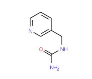 N-(3-Pyridinylmethyl)urea (CAS 36226-32-1) - chemical structure image