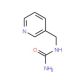 N-(3-Pyridinylmethyl)urea (CAS 36226-32-1) - chemical structure image