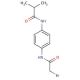 N-{4-[(2-Bromoacetyl)amino]phenyl}-2-methylpropanamide - chemical structure image
