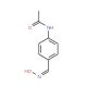 N-{4-[(hydroxyimino)methyl]phenyl}acetamide - chemical structure image