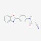 N-[4-(1,3-benzoxazol-2-yl)phenyl]-2-cyanoacetamide - chemical structure image