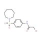 N-[4-(1-Azepanylsulfonyl)phenyl]-2-bromoacetamide - chemical structure image