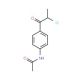 N-[4-(2-chloropropanoyl)phenyl]acetamide - chemical structure image