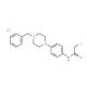 N-[4-(4-benzylpiperazin-1-yl)phenyl]-2-chloroacetamide hydrochloride (CAS 1052546-88-9) - chemical structure image