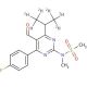 N-(4-(4-Fluorophenyl)-5-formyl-6-isopropylpyrimidin-2-yl)-N-methylmethanesulfonamide-d6 - chemical structure image