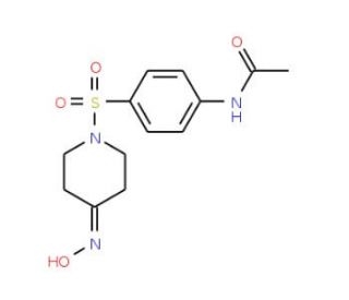 N-(4-{[4-(hydroxyimino)piperidin-1-yl]sulfonyl}phenyl)acetamide - chemical structure image