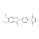 N-[4-(5,6-Dimethoxy-N-phthalimidinyl)phenyl]maleimide (CAS 143503-03-1) - chemical structure image