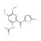 N-[4,5-Dimethoxy-2-(5-methyl-furan-2-carbonyl)-phenyl]-acetamide - chemical structure image