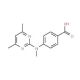 N-(4,6-Dimethylpyrimidin-2-yl)-N-methyl-4-amino-benzoic acid (CAS 387350-50-7) - chemical structure image