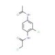 N-(4-Acetylamino-2-chloro-phenyl)-2-chloroacetamide - chemical structure image