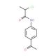 N-(4-Acetylphenyl)-2-chloropropanamide - chemical structure image