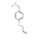N-[4-(allyloxy)benzyl]-N-methylamine (CAS 91245-89-5) - chemical structure image
