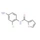 N-(4-amino-2-chlorophenyl)furan-2-carboxamide (CAS 293737-95-8) - chemical structure image