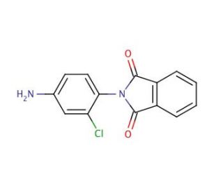 N-(4-Amino-2-chlorophenyl)phthalimide (CAS 19348-53-9) - chemical structure image