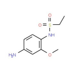 N-(4-amino-2-methoxyphenyl)ethane-1-sulfonamide - chemical structure image