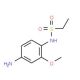 N-(4-amino-2-methoxyphenyl)ethane-1-sulfonamide - chemical structure image