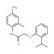 N-(4-Amino-2-methylphenyl)-2-(2-isopropylphenoxy)-acetamide - chemical structure image