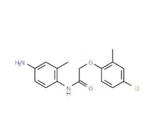 N-(4-Amino-2-methylphenyl)-2-(4-chloro-2-methylphenoxy)acetamide - chemical structure image