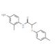 N-(4-Amino-2-methylphenyl)-2-(4-methylphenoxy)-propanamide - chemical structure image