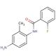 N-(4-Amino-2-methylphenyl)-2-fluorobenzamide - chemical structure image