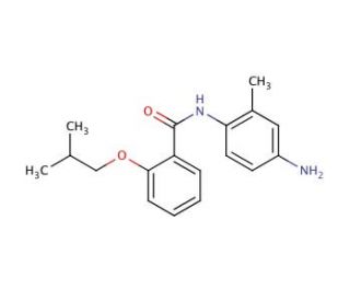 N-(4-Amino-2-methylphenyl)-2-isobutoxy benzamide - chemical structure image