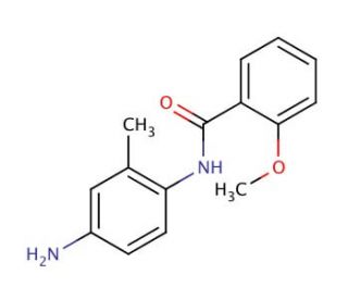 N-(4-Amino-2-methylphenyl)-2-methoxybenzamide - chemical structure image
