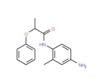 N-(4-Amino-2-methylphenyl)-2-phenoxypropanamide - chemical structure image