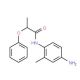 N-(4-Amino-2-methylphenyl)-2-phenoxypropanamide - chemical structure image
