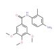 N-(4-Amino-2-methylphenyl)-3,4,5-trimethoxybenzamide - chemical structure image
