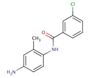 N-(4-Amino-2-methylphenyl)-3-chlorobenzamide - chemical structure image