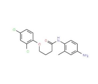 N-(4-Amino-2-methylphenyl)-4-(2,4-dichlorophenoxy)butanamide - chemical structure image